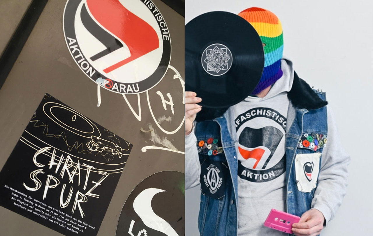 Das Aarauer Lokalradio «KanalK bietet linksradikalen Aktivisten der Antifa Aarau ein Sendegefäss, damit diese ihre antisemitische, judenfeindliche menschenverachtende Hetze verbreiten können. Selbst Behinderte, Homosexuelle und Kinder werden nicht verschont. Das Aarauer Lokalradio «KanalK bietet linksradikalen Aktivisten der Antifa Aarau ein Sendegefäss, damit diese ihre antisemitische, judenfeindliche menschenverachtende Hetze verbreiten können. Selbst Behinderte, Homosexuelle und Kinder werden nicht verschont.